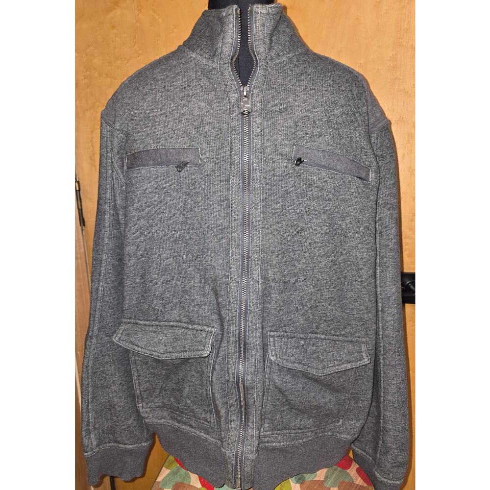 Marc Anthony Gray Zip Up (Men's Large)